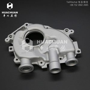 Aluminum alloy die-casting parts oil pump cover