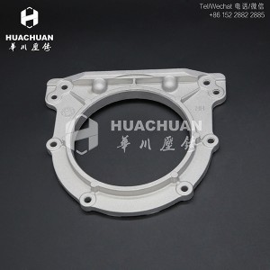 Aluminum alloy die-cast parts gasoline crankshaft rear cover