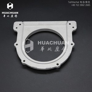 Aluminum alloy die-cast parts gasoline crankshaft rear cover