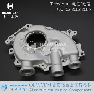 Aluminum alloy die-casting parts oil pump cover