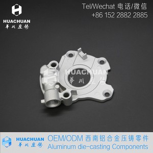 Aluminum die-casting pump body parts 2